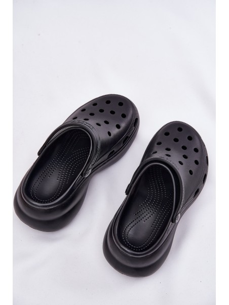 Foam Women's Slippers On A Massive Sole Big Star RR274A118 Black