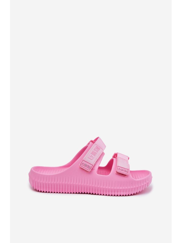 Women Foam Slippers With Velcro Big Star RR274A528 Pink