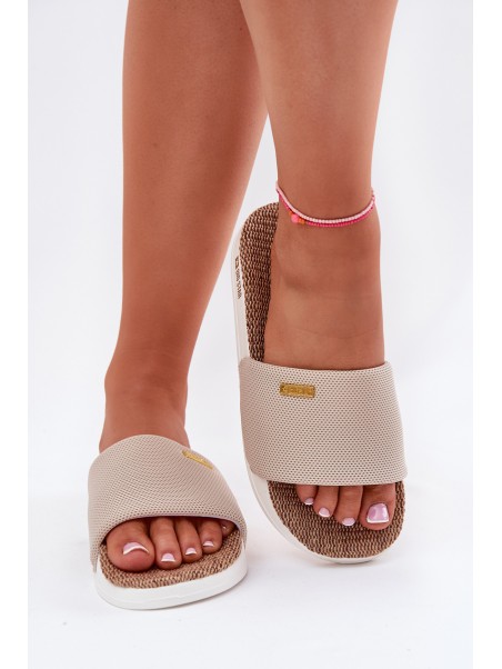 Ladies Slippers Big Star RR274A102 Beige