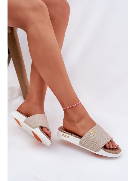Ladies Slippers Big Star RR274A102 Beige