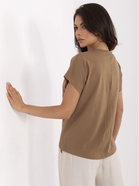 T-shirt-CLM-TS-1729.86-jasny brązowy