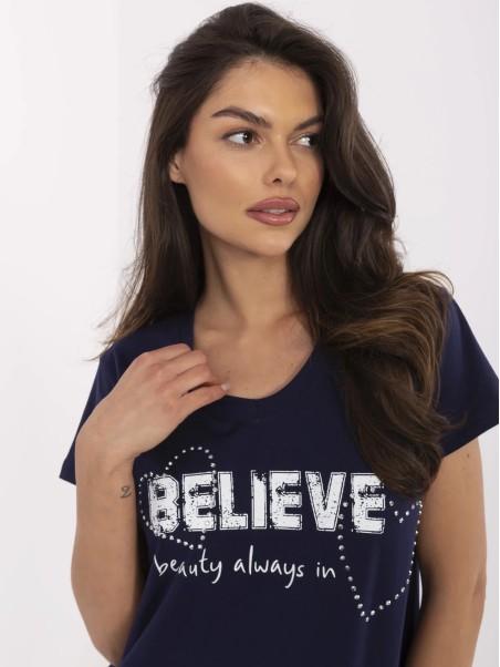 T-shirt-CLM-TS-1726.87-granatowy