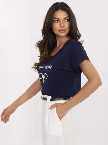 T-shirt-CLM-TS-1727.90-granatowy