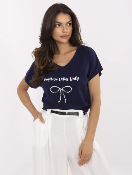 T-shirt-CLM-TS-1727.90-granatowy