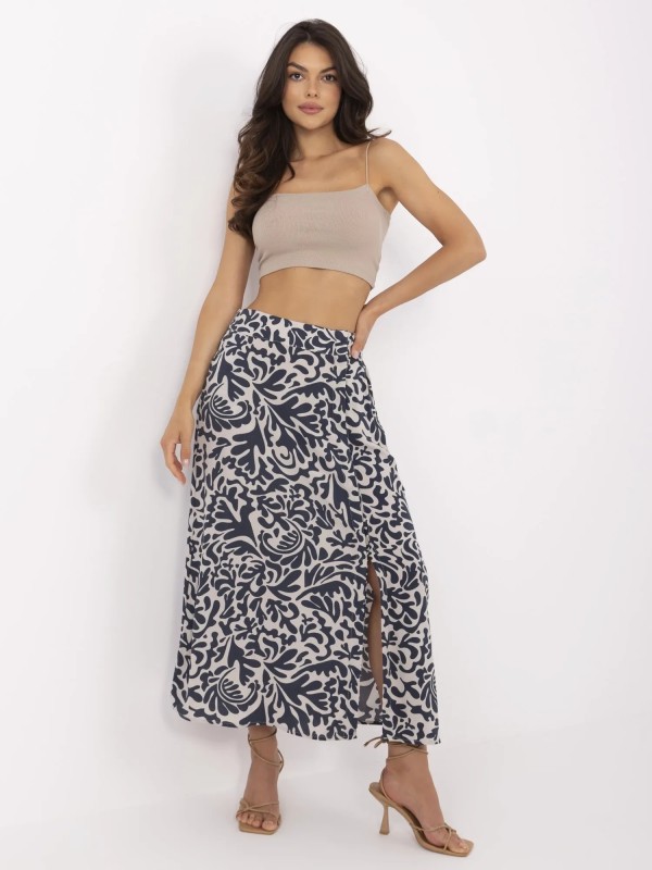 Spódnica-D73771M50222B-granatowy