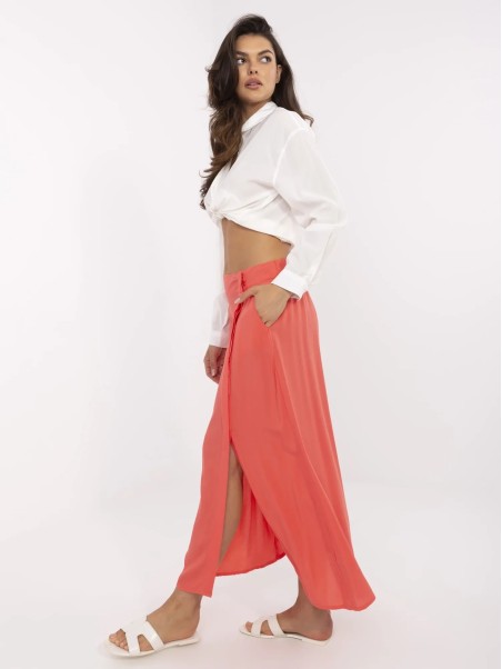 Spódnica-D73761M50222A-koralowy