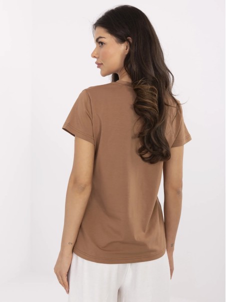 T-shirt-CLM-TS-1726.87-jasny brązowy