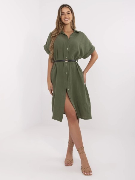 Sukienka-MI-SK-A2494.99-khaki