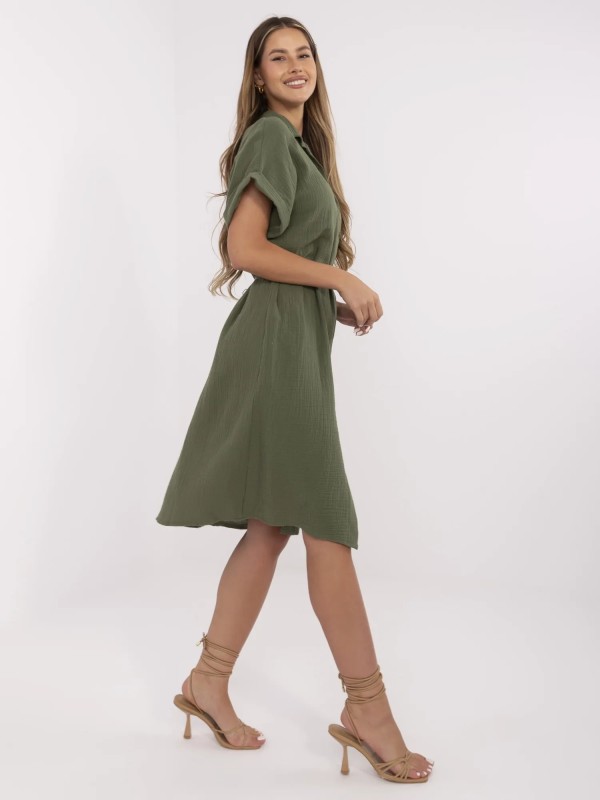 Sukienka-MI-SK-A2494.99-khaki