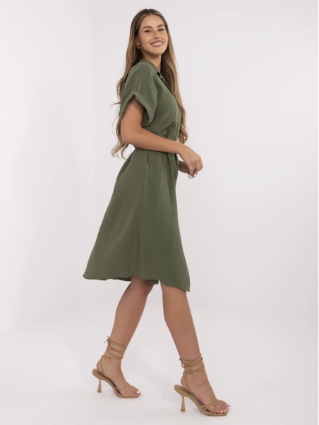 Sukienka-MI-SK-A2494.99-khaki