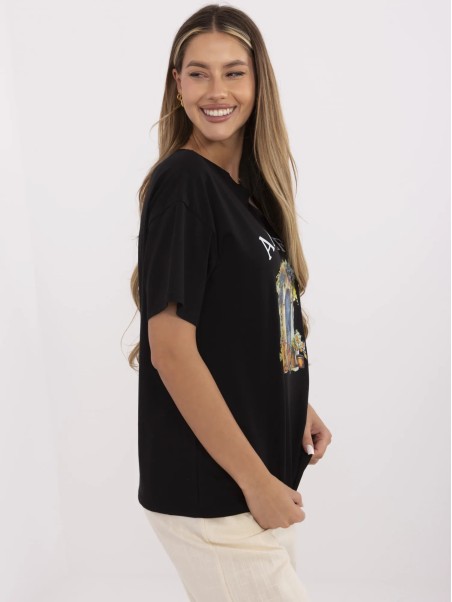 T-shirt-MI-TS-M3221G.75-czarny