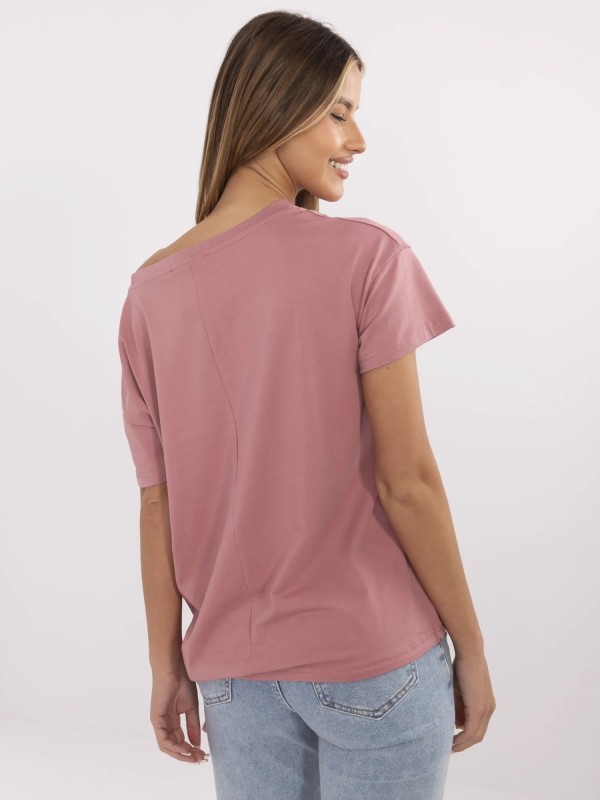 T-shirt-CLM-TS-1019.79-ciemny różowy 2