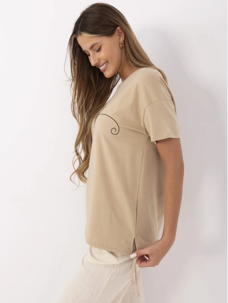 T-shirt-CLM-TS-1017.03-camelowy