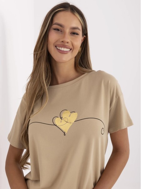 T-shirt-CLM-TS-1017.03-camelowy