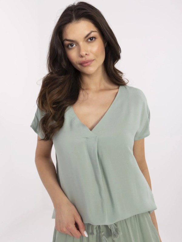 Bluzka-D73761M11171B-pistacjowy 2