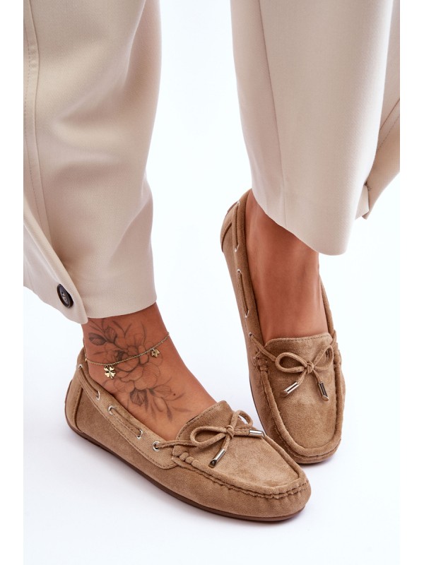 Women's Suede Loafers Brown Si Passione