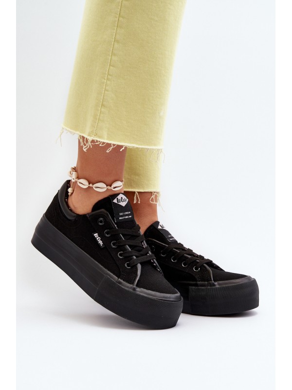Women's Platform Trainers Lee Cooper LCW-24-31-2180 Black