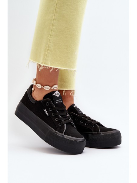 Women's Platform Trainers Lee Cooper LCW-24-31-2180 Black