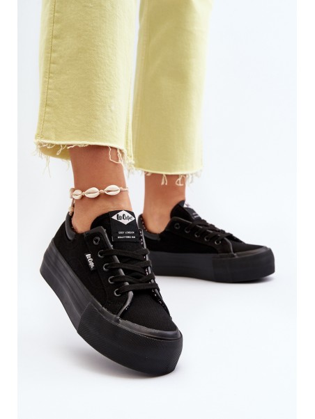 Women's Platform Trainers Lee Cooper LCW-24-31-2180 Black
