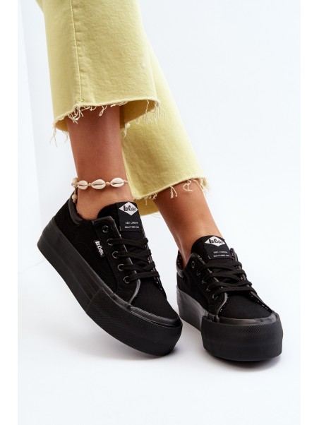 Women's Platform Trainers Lee Cooper LCW-24-31-2180 Black
