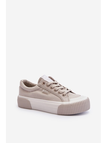 Women's sneakers on a thick sole Lee Cooper LCW-24-31-2178 Grey