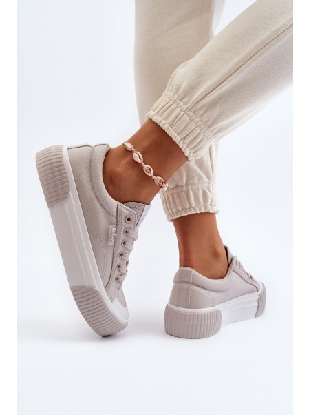 Moteriški sportbačiai storu padu Lee Cooper LCW-24-31-2178 Grey