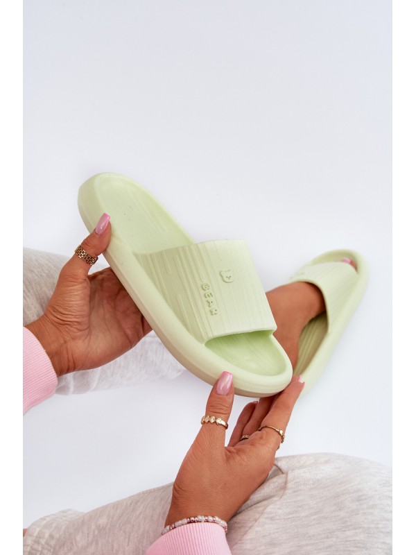 Women's Lightweight Green Foam Flip-Flops Fenicva 2