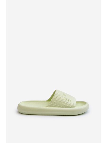 Women's Lightweight Green Foam Flip-Flops Fenicva