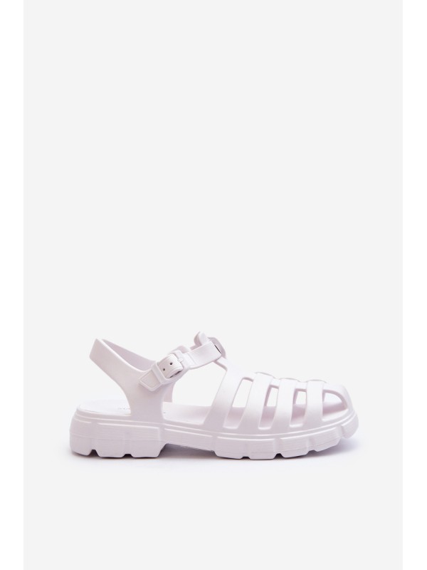 Women's Foam Sandals Roman White Gasaria