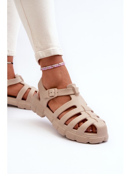 Women's Foam Sandals Roman Beige Gasaria