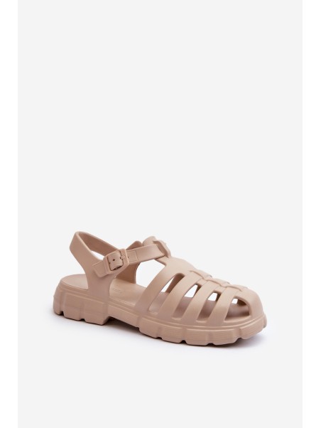 Women's Foam Sandals Roman Beige Gasaria
