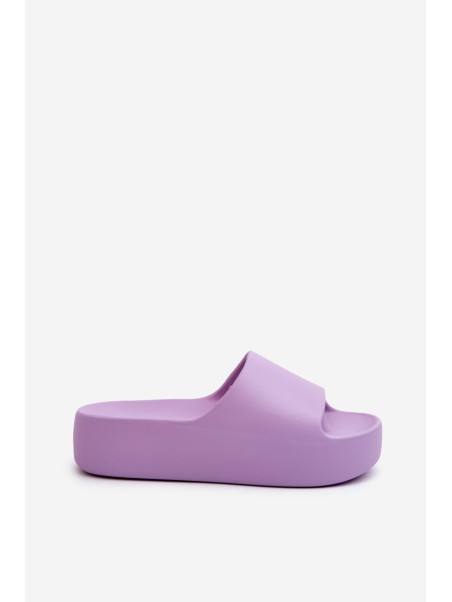 Women's Thick Sole Beige Slides Oreithano