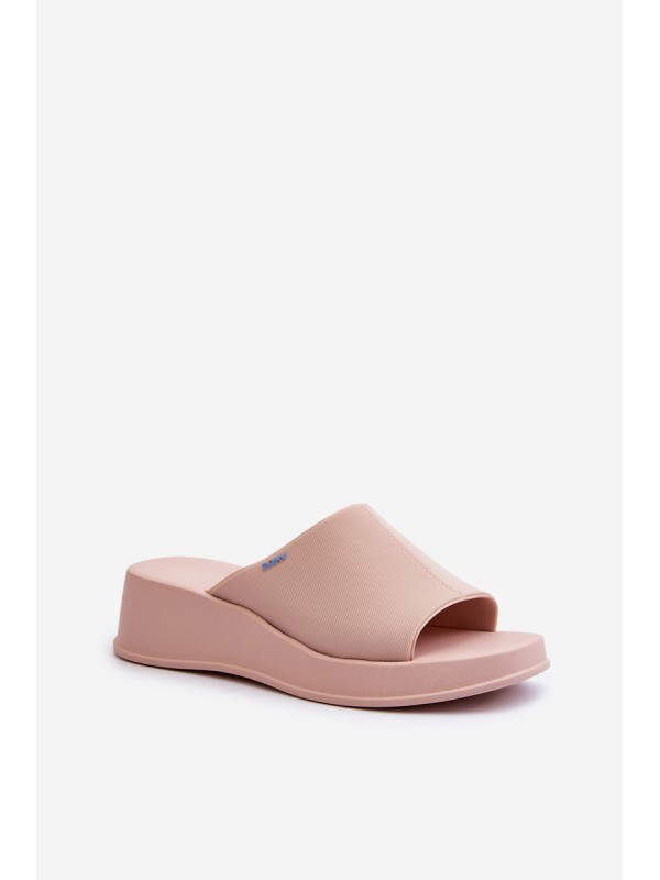 Scented Women's Wedge Sandals ZAXY LL285083 Light Pink