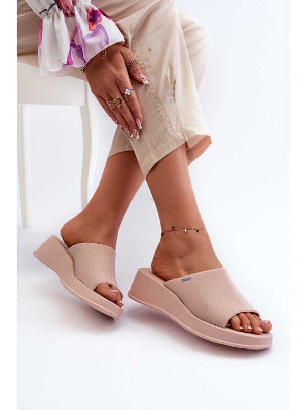 Scented Women's Wedge Sandals ZAXY LL285083 Light Pink