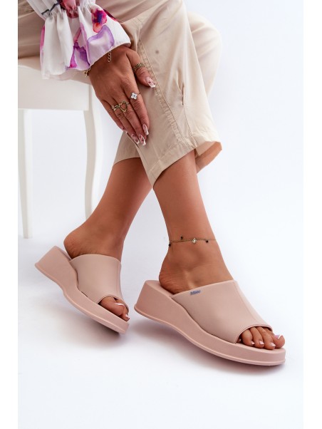 Scented Women's Wedge Sandals ZAXY LL285083 Light Pink