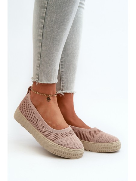Women's Slip-on Platform Sneakers Pink Pimadea
