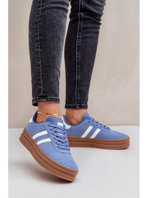 Women's Sneakers On Platform Blue Egelia 2