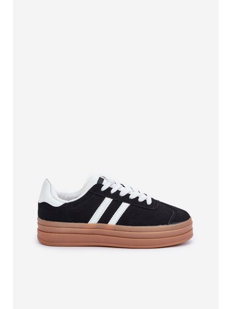 Women's Platform Sneakers Black Egelia
