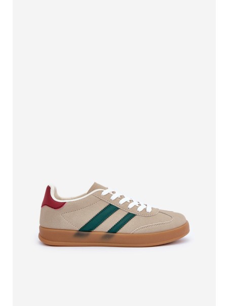 Women's Low Beige Sneakers Ennorwen