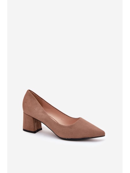 Women's Stiletto Heels With Pointed Toes Khaki Merinette