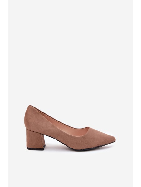 Women's Stiletto Heels With Pointed Toes Khaki Merinette
