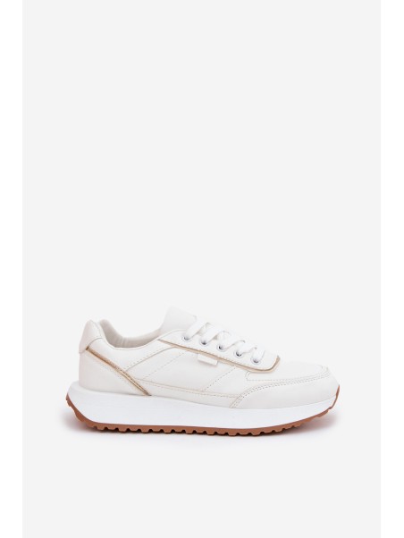 Ladies Sports Shoes On Platform White Nevliese