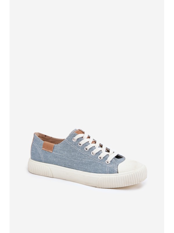 Women's Fabric Sneakers Big Star RR274796 Blue 2