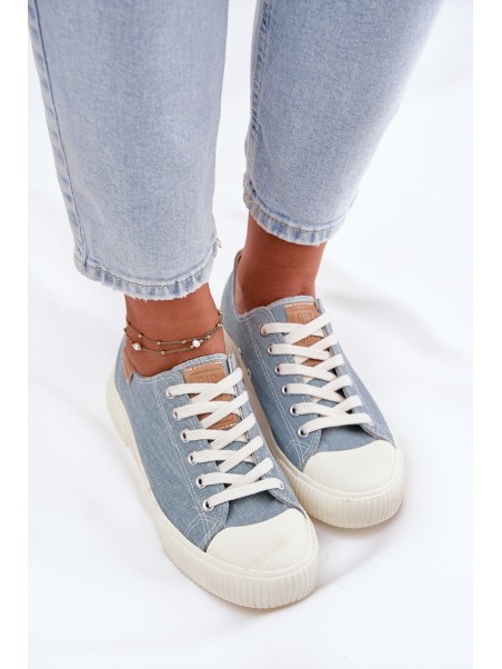 Women's Fabric Sneakers Big Star RR274796 Blue