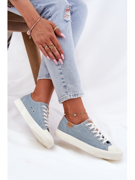 Women's Fabric Sneakers Big Star RR274796 Blue