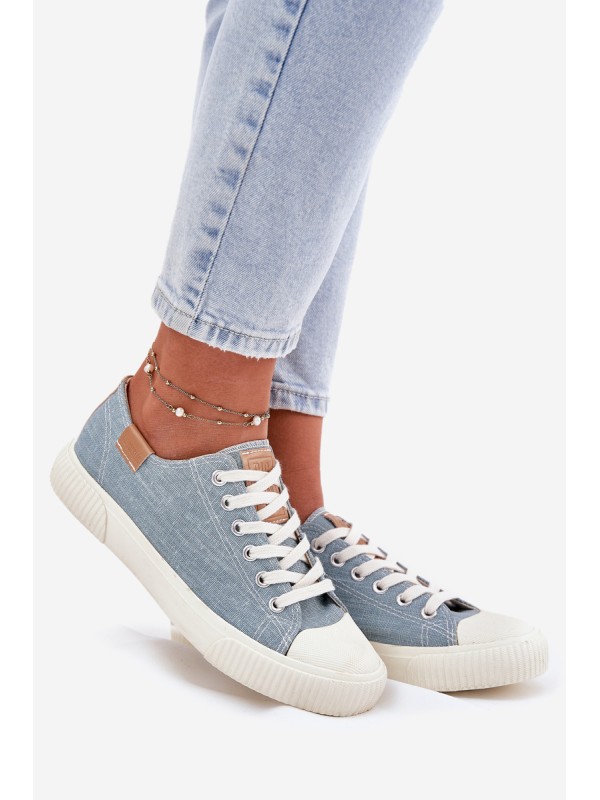 Women's Fabric Sneakers Big Star RR274796 Blue