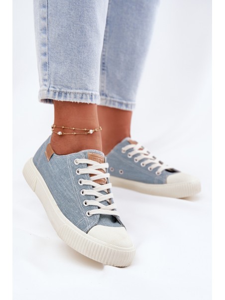 Women's Fabric Sneakers Big Star RR274796 Blue