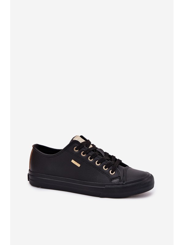 Women's Sneakers From Eco Leather Big Star RR274749 Black