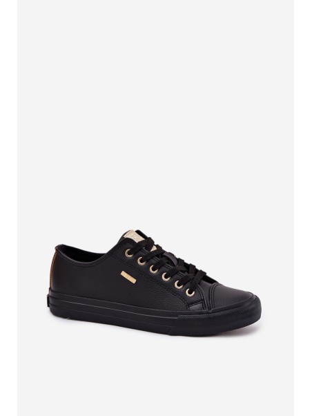 Women's Sneakers From Eco Leather Big Star RR274749 Black