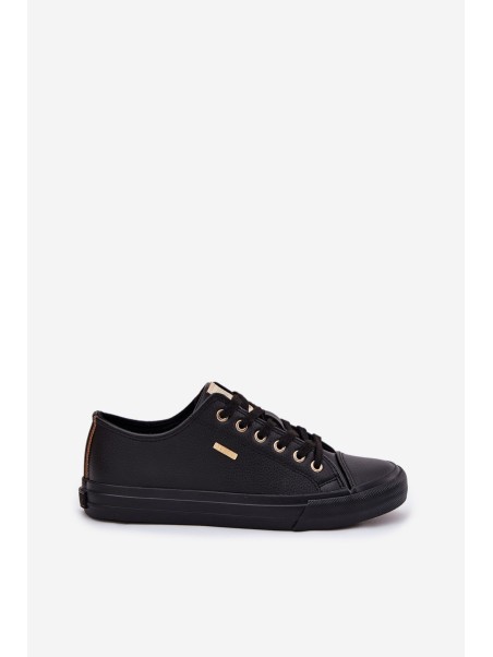 Women's Sneakers From Eco Leather Big Star RR274749 Black